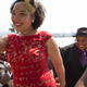 Alana Devich Cyril (l) and Malkia Devich Cyril on their wedding day, September 13, 2015.